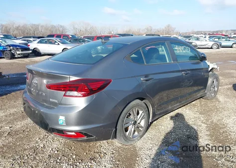 2020 Hyundai Elantra Sel from USA, damaged, VIN 5NPD84LF7LH509706
